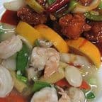 Best S13. General Tso's Chicken Plus Seafood Combination in Brooklyn, NY